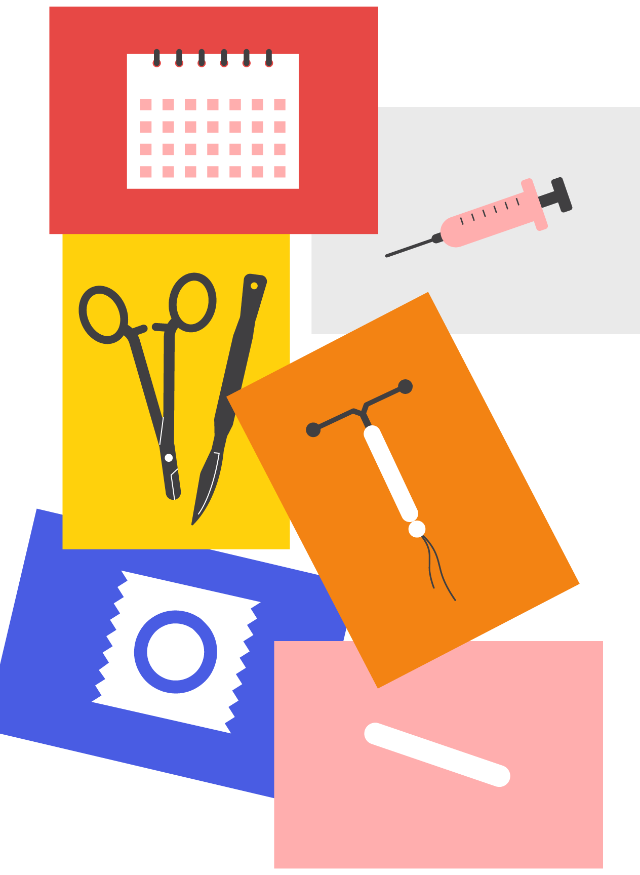 Graphic of contraception