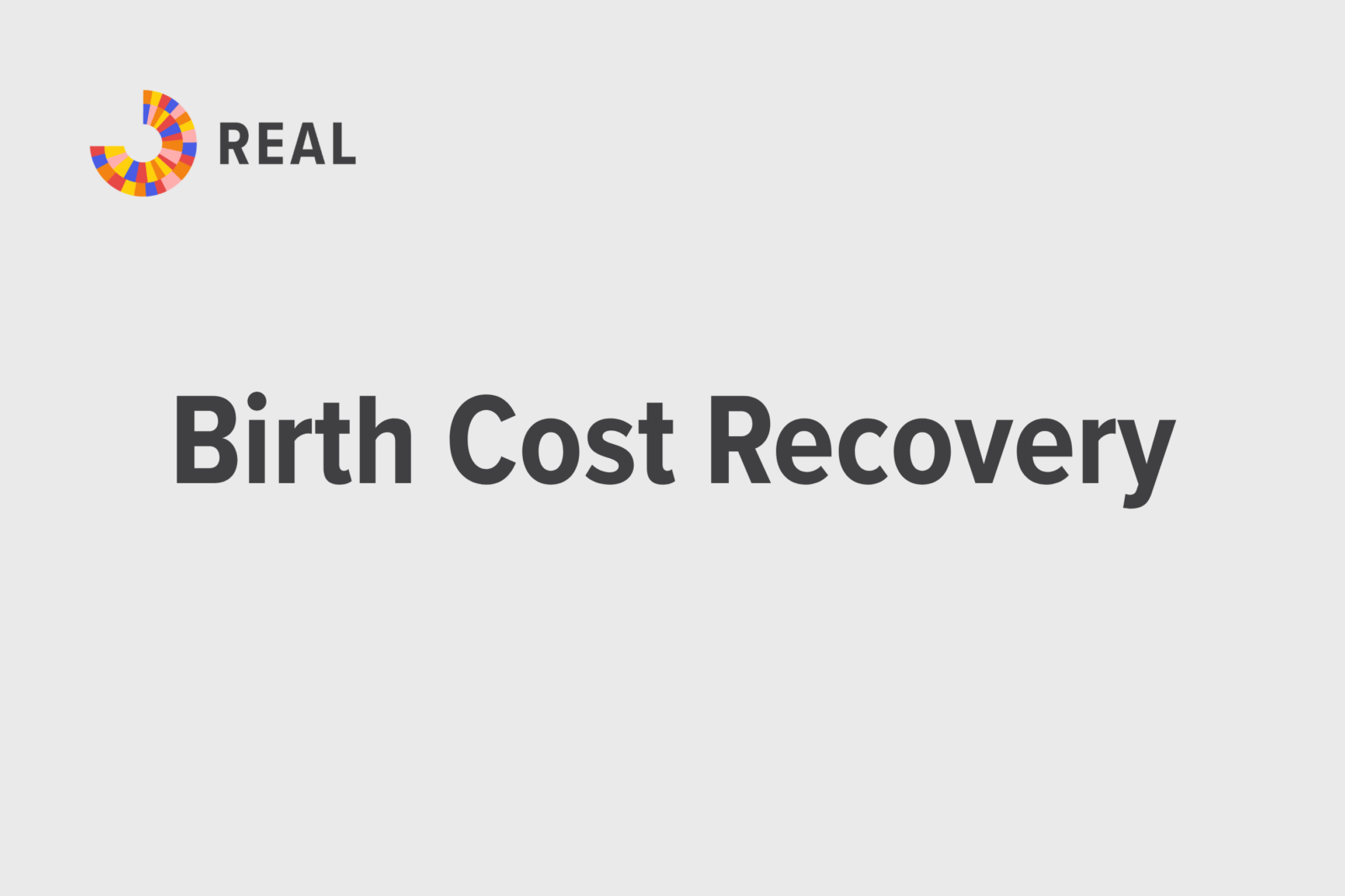 Birth Cost Recovery