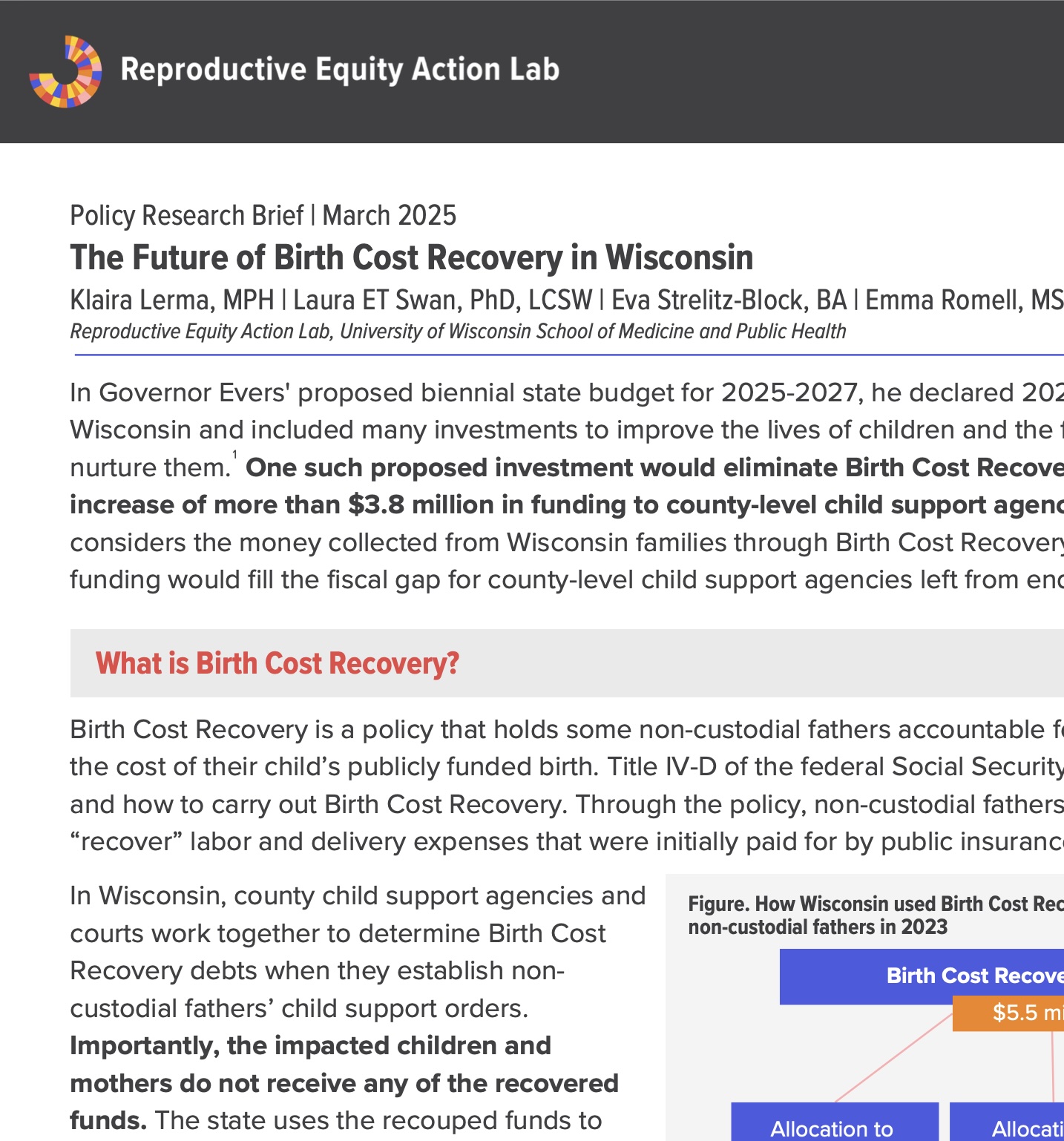 Snapshot of policy brief