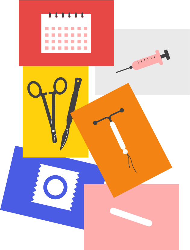 Various birth control methods